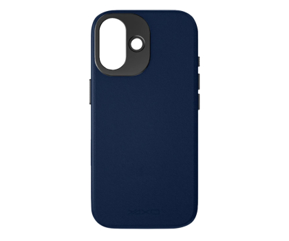 Etui do telefonów YAXO Leather Gear Slim Case MagSafe iPhone 17 Dusky Blue